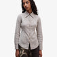 ALMOST GODS | CONCH PLAID SHIRT { BEIGE