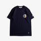 FDMTL | CIRCLE PATCH TEE  { BLUE