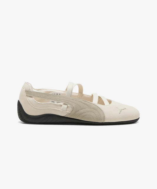 PUMA | SPEEDCAT SUEDE BALLET { ALPINE SNOW-BLACK