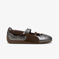 PUMA | SPEEDCAT BALLET LUX METALLIC LEATHER { CHOCOLATE-GUM