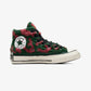 CONVERSE | CHUCK 70 LUXE PLUSH { RED/WHITE