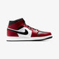 JORDAN | AIR JORDAN 1 MID { BLACK/GYM RED