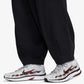 NIKE | OVERSIZED FRENCH TERRY PANTS { BLACK/BLACK/WHITE
