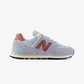 New Balance | 574 { OXFORD BLUE/APRICOT ORANGE