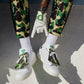 ADIDAS ORIGINALS |X BAPE GOLF GLOVES { WHITE