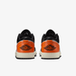 JORDAN | AIR JORDAN 1 LOW { BLACK/STARFISH-WHITE-SAIL