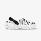 Crocs | ECHO TIGER CLOG  { WHITE/BLACK
