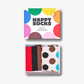 HAPPY SOCKS | 2-PACK PRIDE SOCKS GIFT SET { MULTI