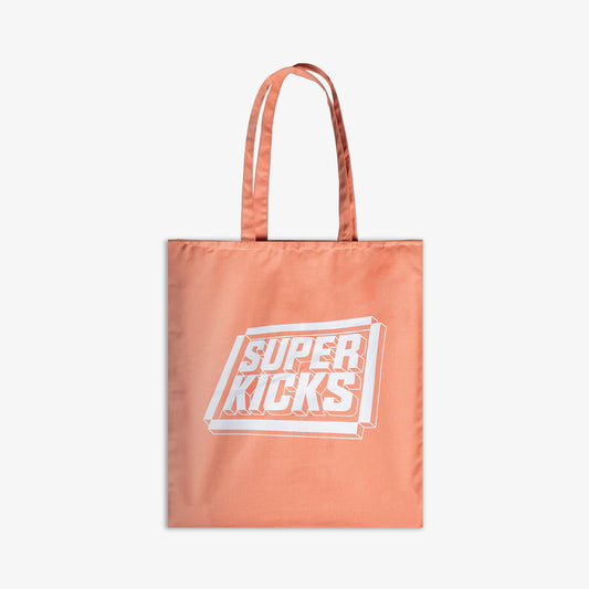 Superkicks | SUPERKICKS 3D LOGO M TOTE  { PEACH