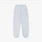 SPORTY & RICH | SERIF LOGO SWEATPANT { BABY BLUE/WHITE