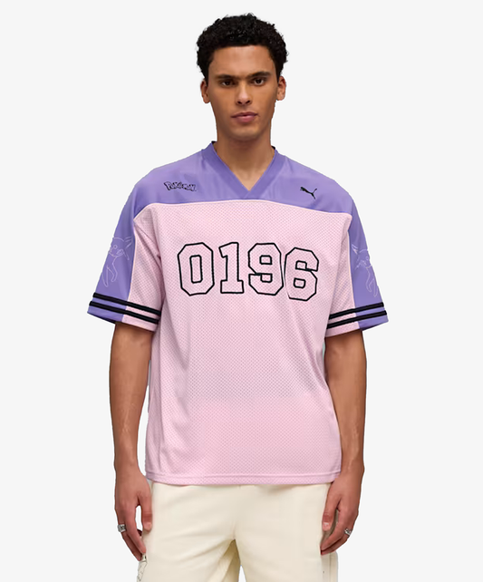 PUMA | X POKEMON OVERSIZED JERSEY { PEARL PINK