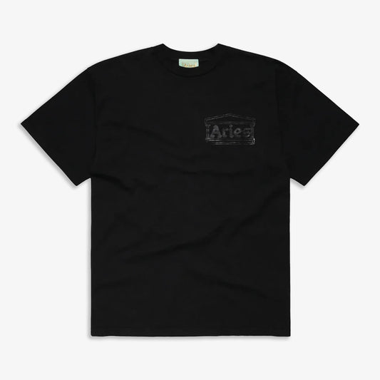 Aries | TEMPLE SS TEE { BLACK