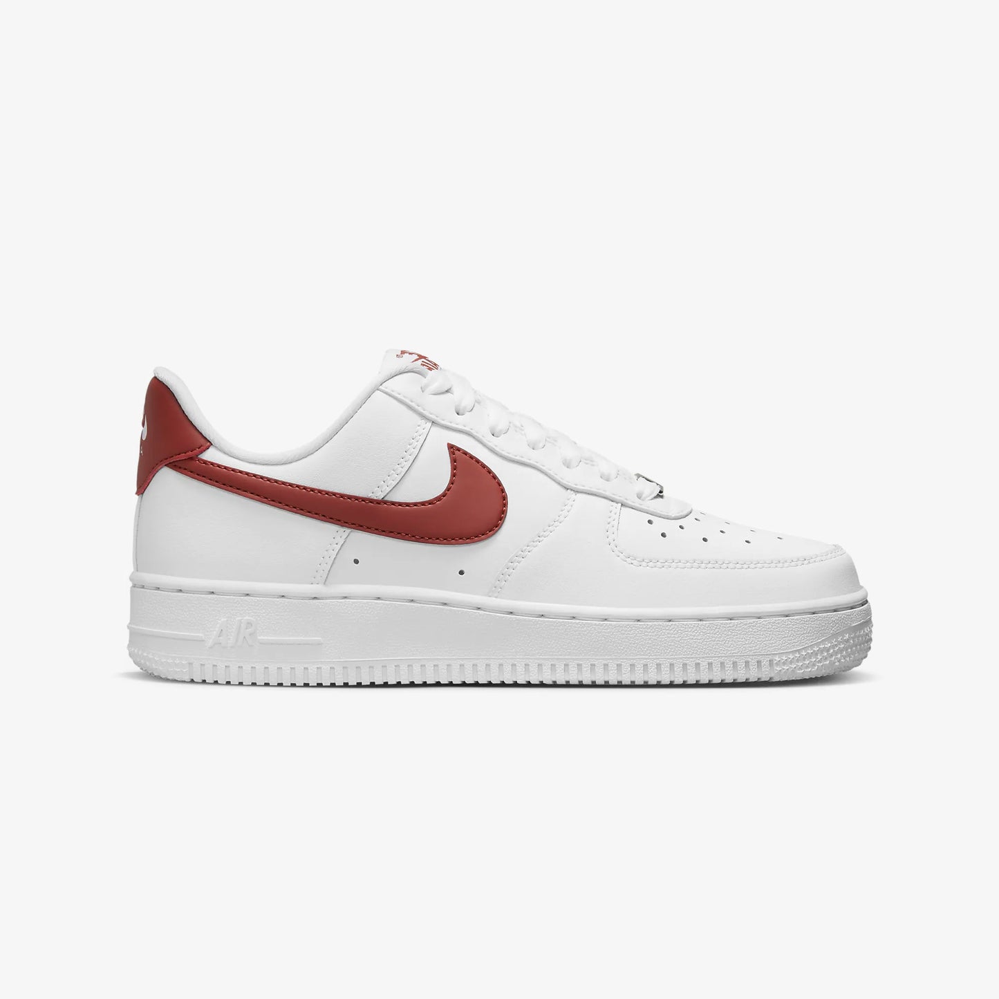 WMN'S AIR FORCE 1 "07 'WHITE/RUGGED ORANGE'
