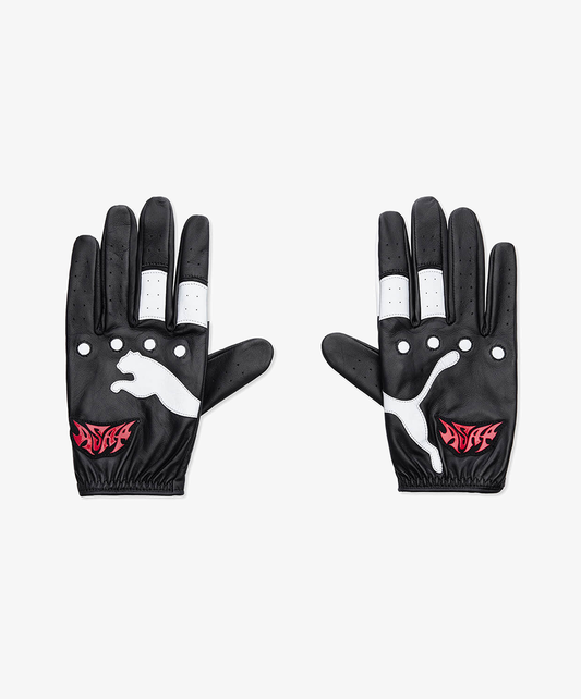 PUMA | A$AP ROCKY x GLOVES { BLACK-FIERCE RED-PUMA WHITE