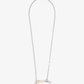 Aries | MINI CARABINER CHAIN NECKLACE { SILVER