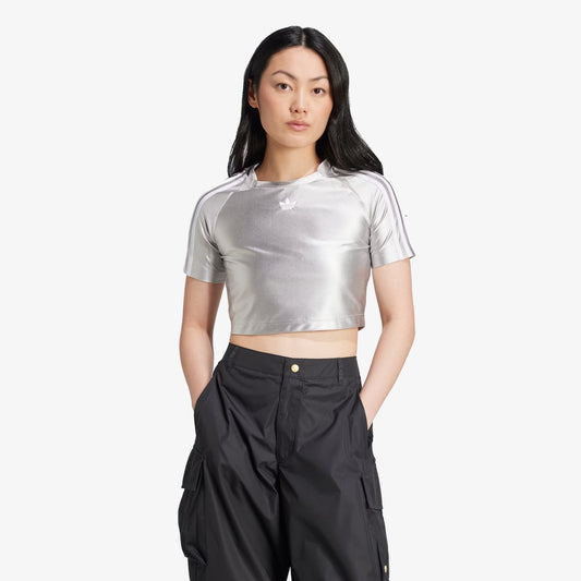 Adidas Originals | ADICOLOR TEAMGEIST BABY TEE { GREY TWO
