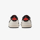 JORDAN | AIR JORDAN 1 RETRO LOW PARIS SAINT-GERMAIN { SAIL/OFF NOIR-INFRARED 23-PINK OXFORD