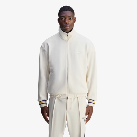 ADIDAS ORIGINALS | WALES BONNER JABBAR 3-STRIPES TRACK TOP { CHALK WHITE