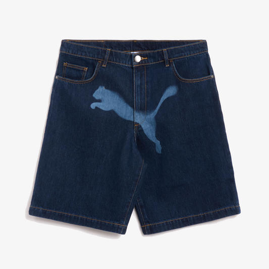 PUMA | x A$AP ROCKY DENIM SHORTS { DARK DENIM
