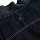 FDMTL | DENIM HAORI SHIRT RINSE { INDIGO