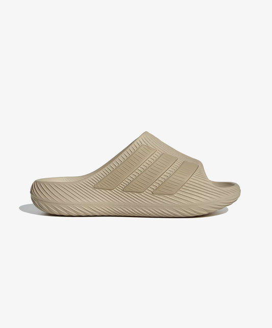 ADIDAS | PURECHILL SLIDES { KHAKI THREE/GOLD RW/GOLD RW