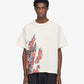 Y-3 | GRAPHIC SHORT SLEEVE TEE { WHITE