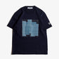 FDMTL | PATCHWORK TEE { NAVY