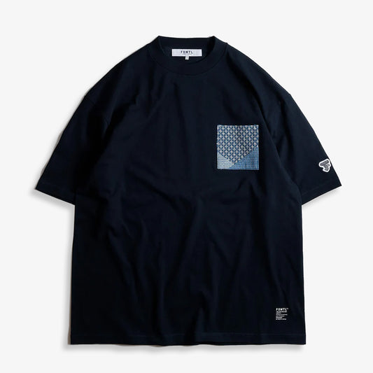 FDMTL | ORIGAMI TEE { NAVY
