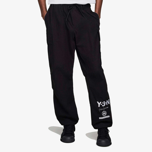 Y-3 | NBHD CARGO PANTS { BLACK