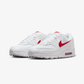 Nike | AIR MAX 90 { WHITE/UNIVERSITY RED-WHITE