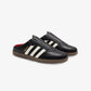 ADIDAS ORIGINAL | X VEGNONVEG SAMBA MULE { CORE BLACK/OFF WHITE/GUM