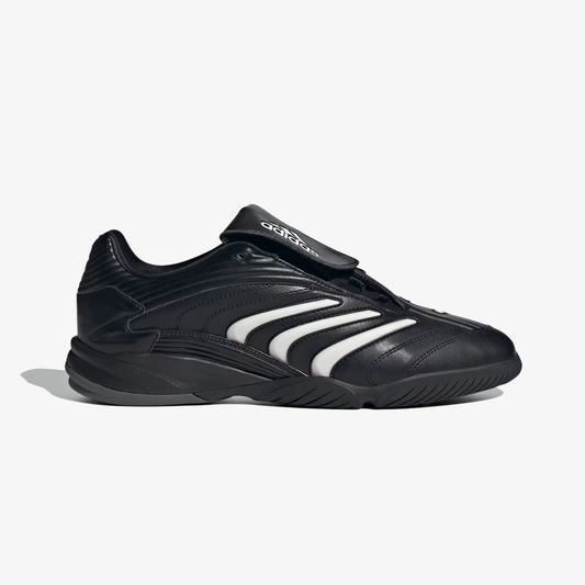 ADIDAS | PREDATOR SALA SHOE { CORE BLACK / ZERO METALIC / LUCID RED