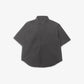 SUPERKICKS | CORE BOXY SHIRT { CHARCOAL