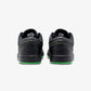 JORDAN | AIR JORDAN 1 LOW SE  { BLACK/BLACK-SCREAM GREEN-DK SMOKE GREY