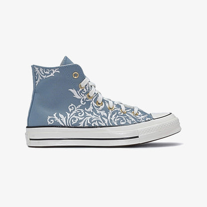 Converse | CHUCK 70 GARDEN NOIR  { LITE BLUE