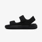 Nike | CALM SANDALS  { BLACK/BLACK-BLACK