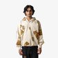 F A R A K |  BLOCKPRINTED HOODIE { MUSTARD