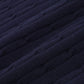 SPORTY & RICH | SERIF LOGO MINI CABLE SKIRT { NAVY
