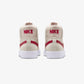 Nike | SB ZOOM BLAZER MID { PALE IVORY/NOBLE RED-SILT RED-WHITE