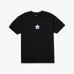 HUF | H STARDUST T-SHIRT  { BLACK