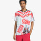 ADIDAS ORIGINALS |  X COCA-COLA CLASSIC SPORT MASH-UP JERSEY { WHITE