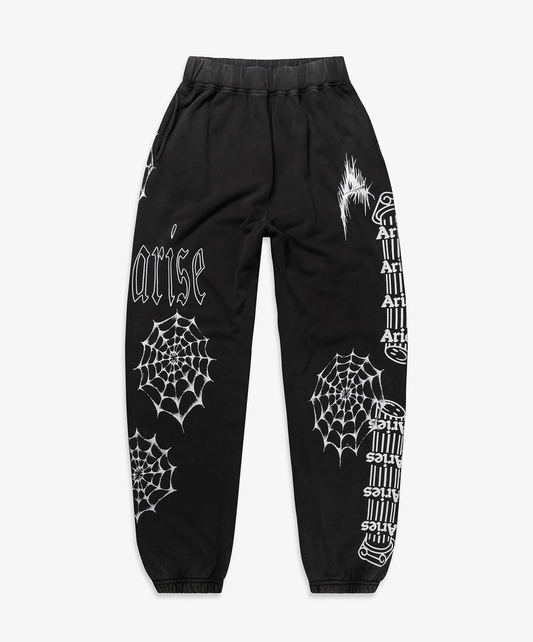 Aries | AGED OVERLORD SWEATPANT { BLACK