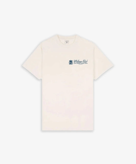 SPORTY & RICH | UNICORN CREST T-SHIRT { CREAM