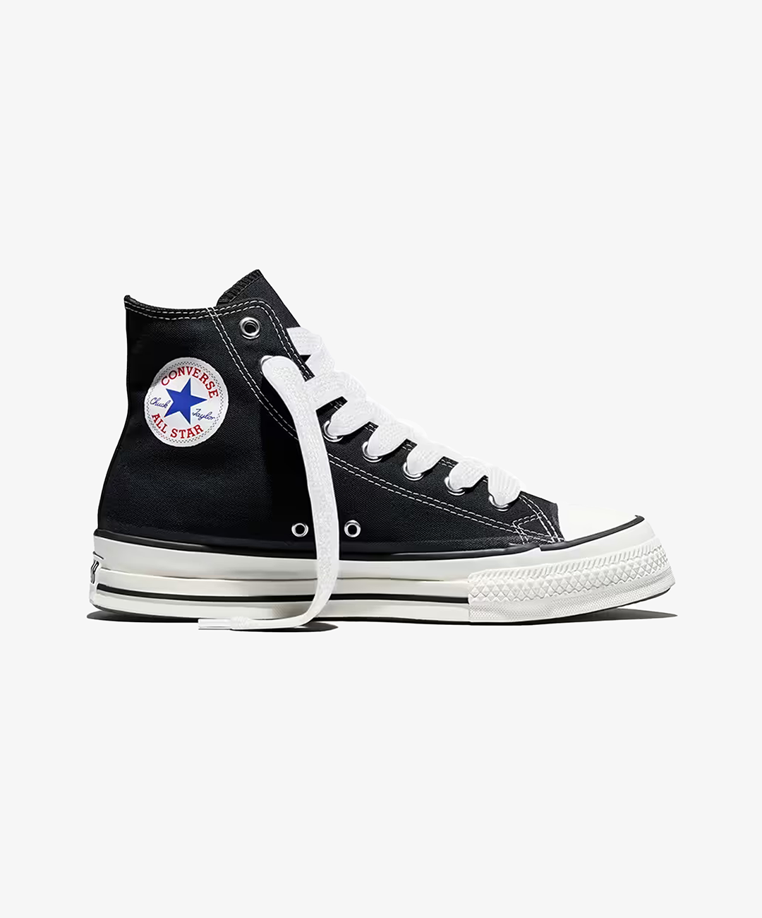 CONVERSE | CHUCK TAYLOR ALL STAR THROWBACK { BLACK/VINTAGE WHITE/RED