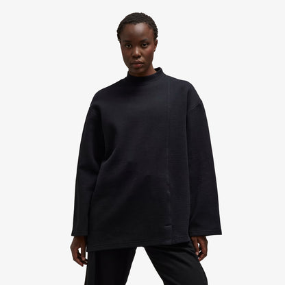 Y-3 | NATURAL SPACER LOOSE LONG SLEEVE TEE  { BLACK
