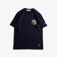 FDMTL | CIRCLE BORO PATCH TEE  { NAVY