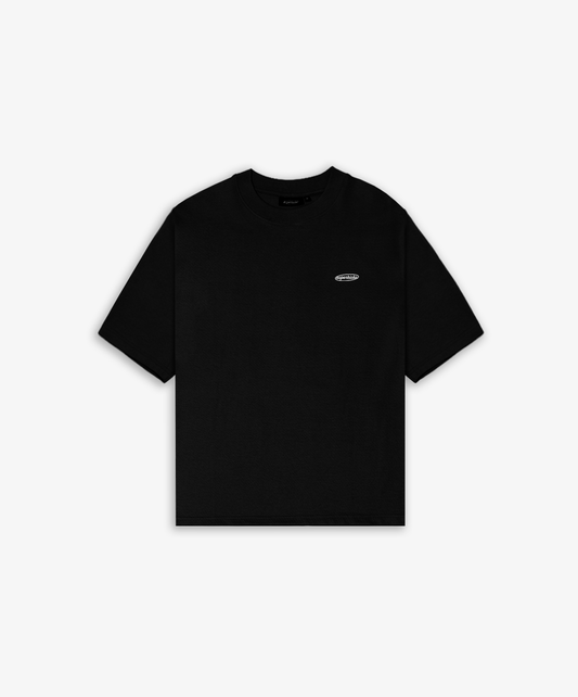 Superkicks | CORE RELAXED T-SHIRT { BLACK/WHITE