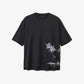 Y-3 | GRAPHIC SHORT SLEEVE TEE  { BLACK