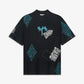 F A R A K | BLACK BLOCK PRINT T-SHIT { BLACK