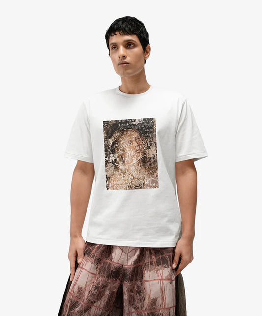 ALMOST GODS | VANDAL RELAXED TEE { WHITE